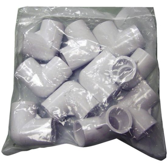 Charlotte Pipe 1/2 In. Slip x Slip Schedule 40 90 Deg. PVC Elbow (1/4 Bend) (10-Pack)