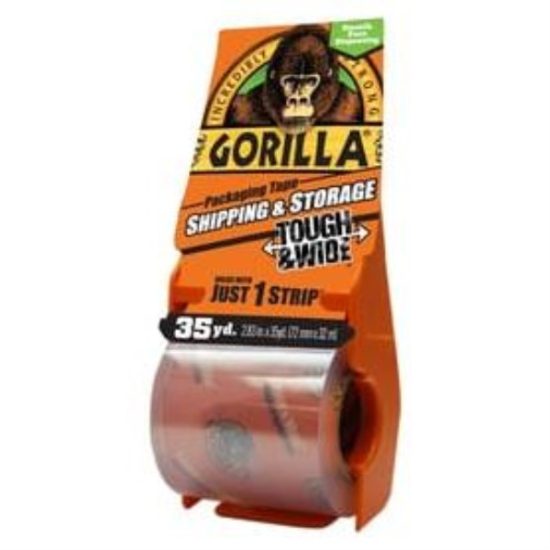 Gorilla 2.83 In. W. x 35 Yd. L. Clear Shipping Tape