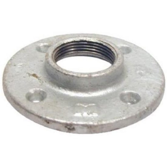 Southland 1-1/4 In. Malleable Iron Galvanized Floor Flange