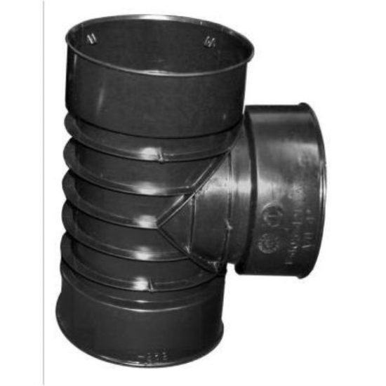 Advanced Drainage Systems 4 In. Plastic Corrugated Tee