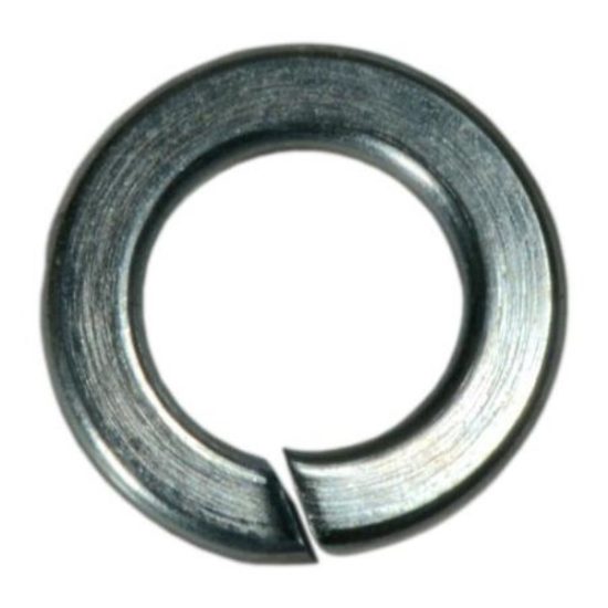 #12 x 7/32  x 11/32  Zinc Plated Grade 2 Steel Split Lock Washers (100 pcs.)
