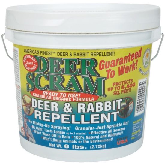 Deer Scram 5.75 Lb. Granular Organic Deer Repellent