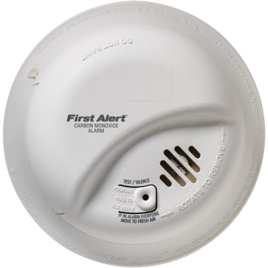 First Alert Hardwired 120V Electrochemical Carbon Monoxide Alarm