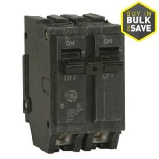 GE THQL 60A Double-Pole Standard Trip Circuit Breaker