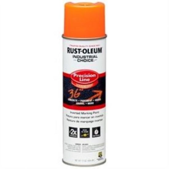 Rust-Oleum Industrial Choice APWA Orange 17 Oz. Inverted Marking Spray Paint