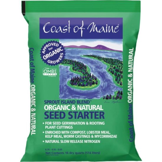 Coast of Maine Sprout Island Blend 16 Qt. 14 Lb. Organic Seed Starter