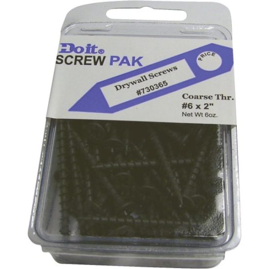 Do it #6 x 2 In. Coarse Thread Phosphate Drywall Screw (6 Oz. Pack)