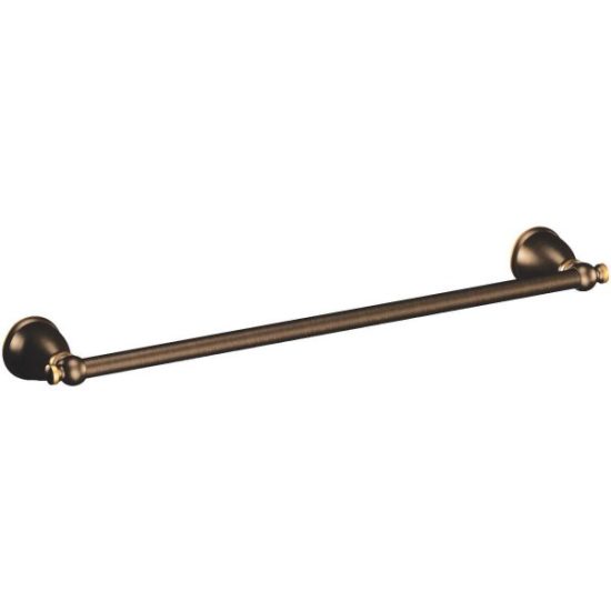 Moen Caldwell 18 In. Medium Bronze Towel Bar