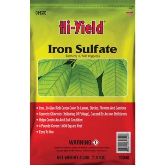 Hi-Yield 4 Lb. 1000 Sq. Ft. Iron Sulfate