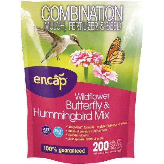 Earth Science  All-In-One 2 Lb. 200 Sq. Ft. Coverage Butterfly & Hummingbird Wildflower Seed Mix