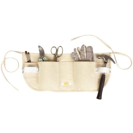 Custom Leathercraft 5-Pocket Canvas Nail Apron