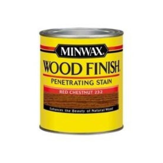 Minwax Wood Finish Penetrating Stain, Red Chestnut, 1 Qt.