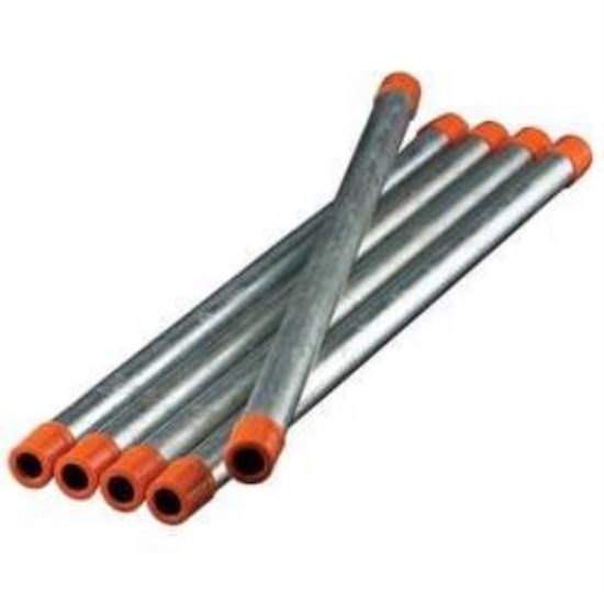 Southland 1-1/4 In. x 30 In. Carbon Steel Threaded Galvanized Pipe