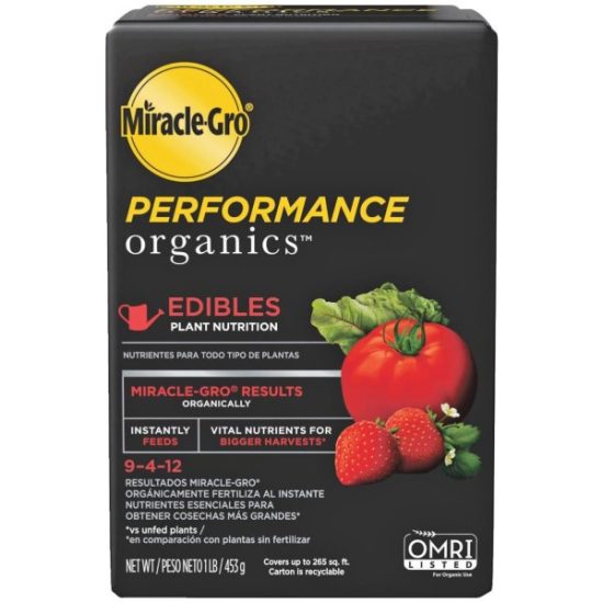 Miracle-Gro Performance Organics 1 Lb. 9-4-12 Plant Food for Edibles