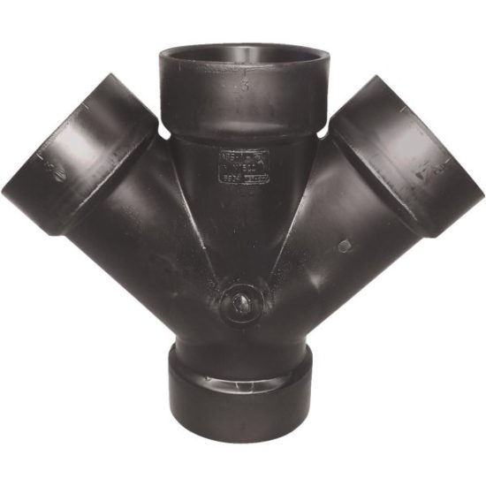 Charlotte Pipe 1-1/2 In. All Hub Double ABS Wye