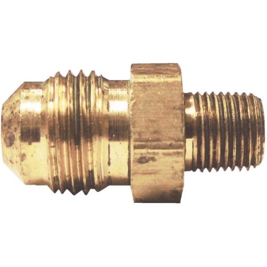 Do it 1/2 In. x 3/8 In. Brass Male Flare Adapter