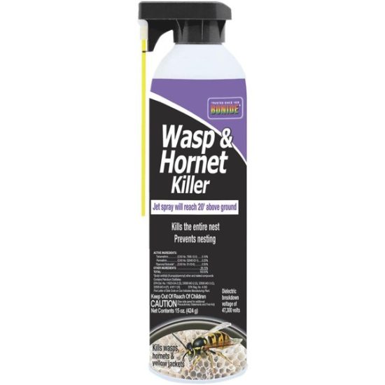 Bonide Revenge 15 Oz. Liquid Aerosol Spray Wasp & Hornet Killer