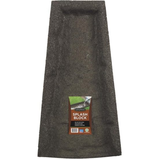 Lasting Beauty Brown Rubber Splash Block