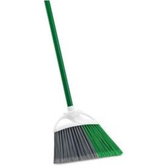 Libman 11 In. W. x 53.5 In. L. Steel Handle Precision Angle Broom
