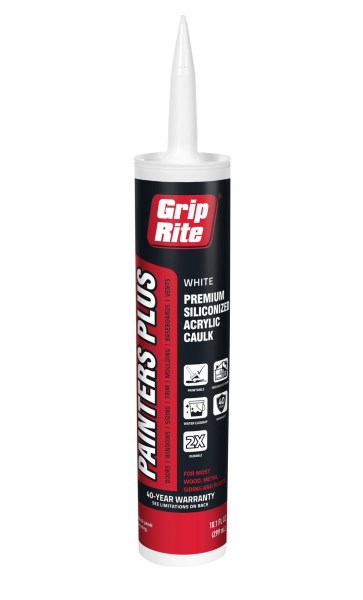 GRIP RITE WHITE GEN PURPOSE CAULK