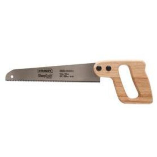 Stanley 10 In. L. Blade 12 PPI Maple Handle Hand Saw