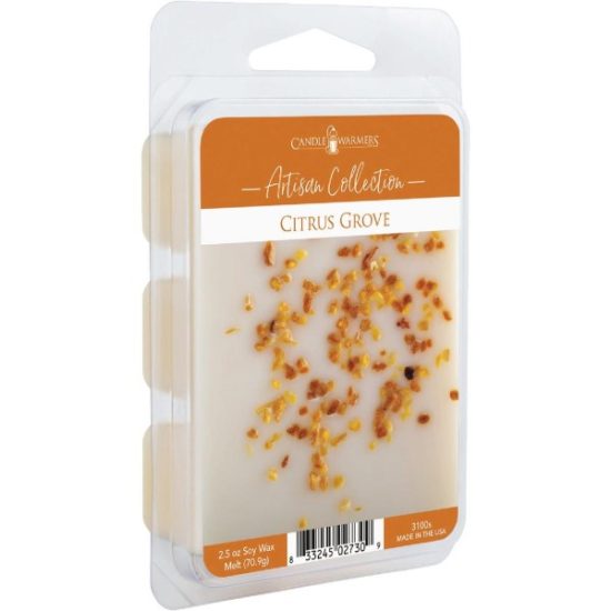 Candle Warmers 2.5 Oz. Artisan Wax Melts Citrus Grove (Sprinkle)