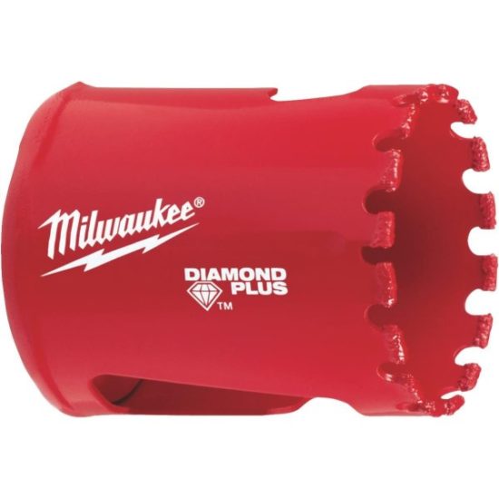 Milwaukee Diamond Plus 1-1/2 In. Diamond Grit Hole Saw