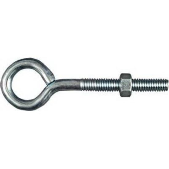 National 5/16 In. x 4 In. Zinc Eye Bolt with Hex Nut