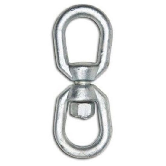 Campbell Swivel Eye & Eye 1/4 In. Forged Steel Swivel