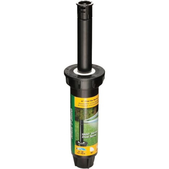 Rain Bird 4 In. Quarter Circle Dual Spray Pop-Up Head with Pressure Regulator