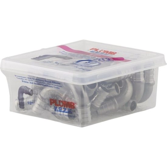 Plumbeeze 1/2 In. PEX Elbow- 25 Pack
