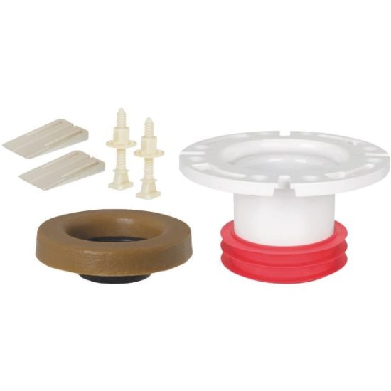 Sioux Chief 4 In. Schedule 40 DWV Push-Tite PVC Closet Flange