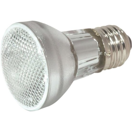 Satco 75W Equivalent Clear Medium Base PAR16 Halogen Floodlight Light Bulb