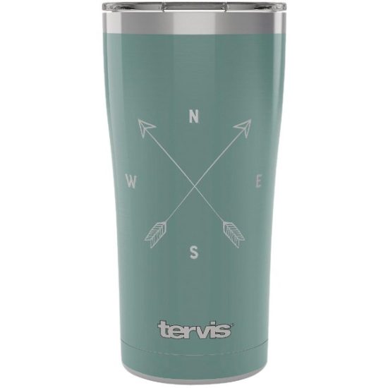 Tervis Simple Compass 20 Oz. Stainless Steel Tumbler with Slider Lid