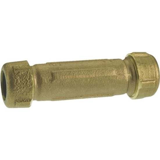 ProLine 1/2 In. IPS & 3/4 In. CTS Brass Compression Repair Coupling