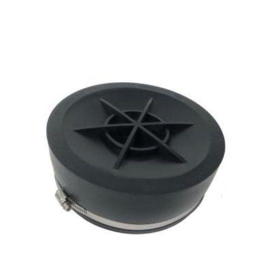 Fernco 3 In. Flexible Slip PVC Cap