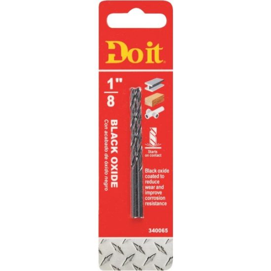Do it 1/8 In. Black Oxide Drill Bit (2-Pack)
