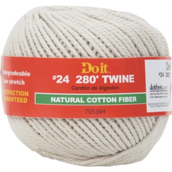 Do it Best #24 x 280 Ft. Natural Cotton Twine
