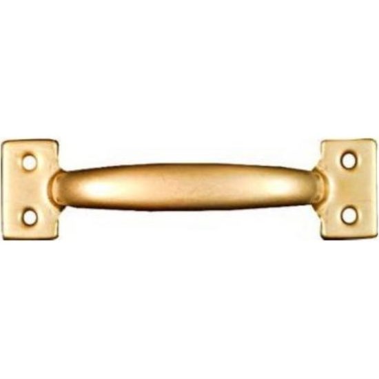 National 6-1/2 In. Brass Utility Door Pull