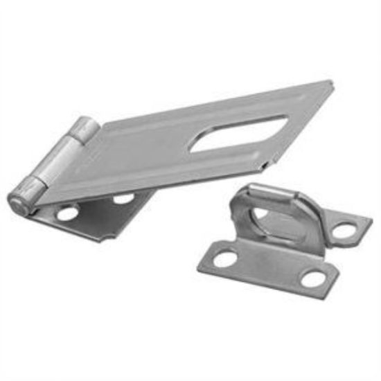 National 4-1/2 In. Zinc Non-Swivel Safety Hasp