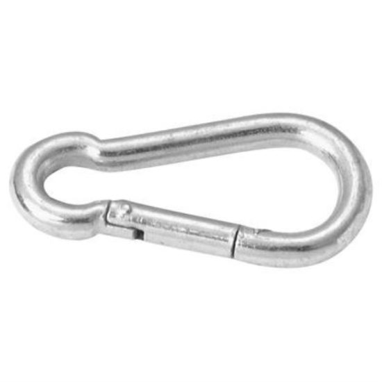 Campbell 5/16 In. 200 Lb. Load Capacity Polished Stainless Steel Spring Link All Purpose Snap