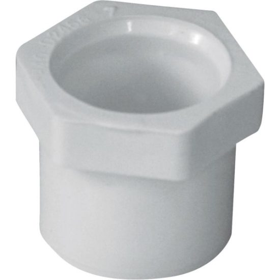 Charlotte Pipe 4 In. SPG x 2 In. Slip Schedule 40 PVC Bushing