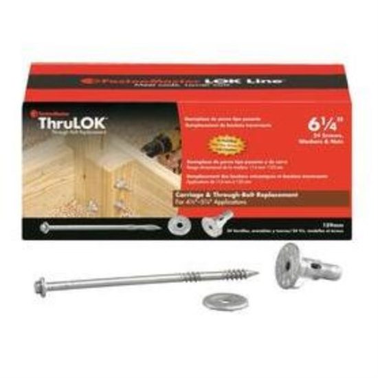 ThruLok 6-1/4 In. Galvanized Screw Bolt (24 Ct.)