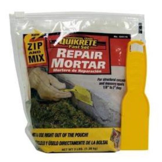Quikrete Zip & Mix Mortar Polymermodified 3 Lb Repair Mortar Mix