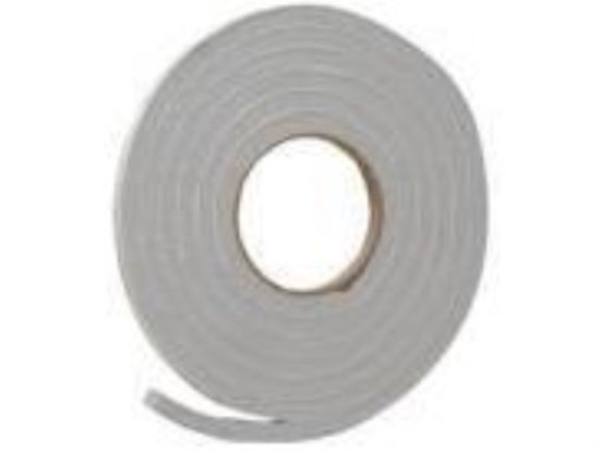 Do it 1/2" W x 3/8" T x 10' L Gray Foam Weatherstrip Tape