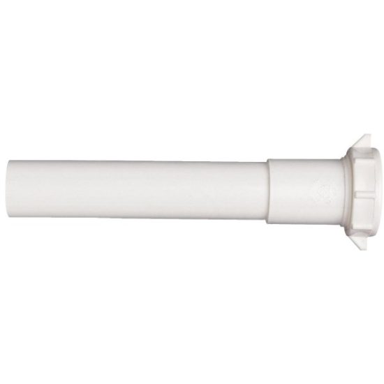 Do it 1-1/4 In. x 12 In. White Plastic Extension Tube