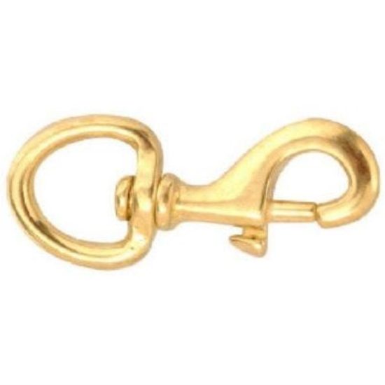 Campbell Bolt Swivel Round Eye 3-17/32 In. Snap