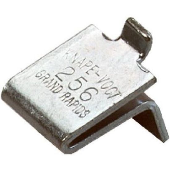 Knape & Vogt 256 Series Zinc Mortise-Mount Pilaster Shelf Support (12-Count)