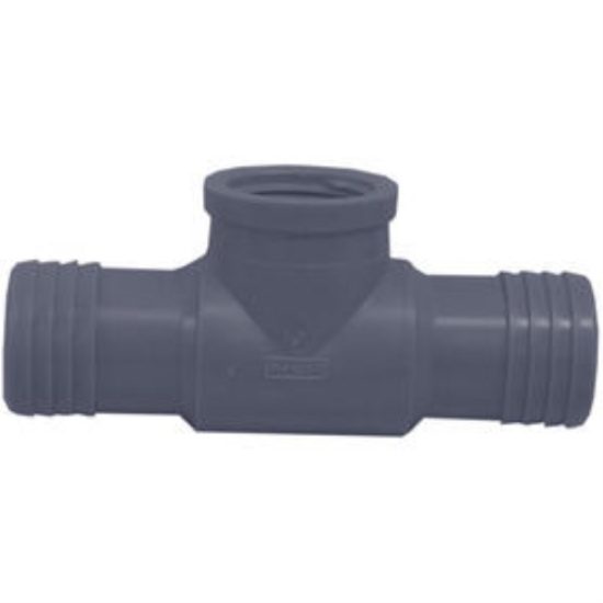 Boshart 1-1/4 In. x 1-1/4 In. x 3/4 In. FIP Combination Polypropylene Insert Tee