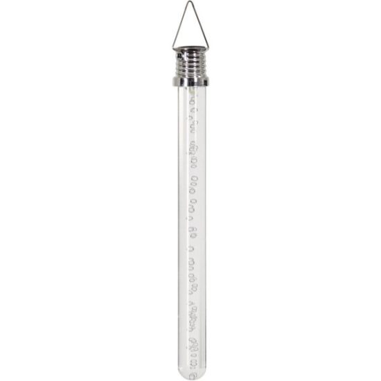 Exhart 10 In. Acrylic Color Changing LED Bubble Stick Solar Light
